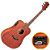 Violão Eletroacústico Aço Marquês VA-232 MGS EQ Mahogany Fosco com Corpo Folk Cutaway e Pré MET-A08 4 Bandas Afinador Microfone Interno - Imagem 1