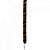 Correia Fender Nylon Para Instrumentos Monograma Preta Logo Marrom - Imagem 1