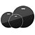 Kit De Peles Fusion Evans Black Chrome ETP-CHR-F - Imagem 1