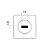Knob Ponteira Top Hat Preto Chave Seletora tipo Telecaster - Imagem 2