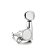 Tarraxa Guitarra Blindada (L3+R3) Cromada Gotoh SG381-05 C - Imagem 1