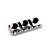 Trava Lock Nut Cromado Fixação Traseira Gotoh GHL-1 C - Imagem 1