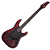 Guitarra Schecter Sun Valley Super Shredder FR-S Red Reign com Corpo em Mogno Braço Bolt-on Maple Canadense Thin Escala em Ébano Captador Ponte EMG Retro Active Hot 70 Sustainiac no Braço Floyd Rose Special 1245 - Imagem 1