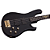 Contrabaixo Schecter Johnny Christ SBK Satin Black com Corpo em Ash Braço Maple Bolt-on Perfil Escala em Ébano com 21 Narrow X-Jumbo Frets Captadores EMG MMCS Eletrônica Ativa EMG 2 Banda Ponte Schecter Custom Bass 213 - Imagem 4