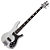 Contrabaixo Schecter Stargazer-4 Gloss White com Corpo em Mogno Braço em Maple Escala em Ébano com Captadores Schecter USA SuperRock Vintage Ponte Schecter com TonePros Roller Tune-O-Matic 681 - Imagem 1