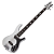 Contrabaixo Schecter Stargazer-4 Gloss White com Corpo em Mogno Braço em Maple Escala em Ébano com Captadores Schecter USA SuperRock Vintage Ponte Schecter com TonePros Roller Tune-O-Matic 683 - Imagem 1