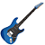 Guitarra Seizi Fun Katana Musashi HSS Royal Dark Blue Sparkle Captadores Chidori HSS Ponte Tremolo e Bag 10361157 - Imagem 2