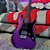 Guitarra Seizi Fun Katana Musashi HSS Dark Purple Sparkle Captadores Chidori HSS Ponte Tremolo e Bag 10361257 - Imagem 3