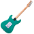Guitarra Seizi Fun Katana Musashi HSS Turquoise Sparkle Captadores Chidori HSS Ponte Tremolo e Bag 10361259 - Imagem 3