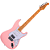 Guitarra Seizi Fun Vintage Budokan HSS Shell Pink Captadores Chidori HSS Ponte Tremolo e Bag 10361260 - Imagem 3