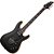 Guitarra Schecter Demon-6 FR S Aged Black Satin com Corpo em Basswood e Topo Esculpido Braço Maple Escala em Rosewood com Captador Ponte Schecter Diamond Active Sustainiac no Braço Floyd Rose Special 3669 - Imagem 1