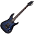 Guitarra Schecter Omen Elite-6 FR See Thru Blue Burst com Corpo em Mogno e Braço Maple Bolt-on Perfil Thin Escala em Rosewood com Captadores Schecter Diamond Heretic HH Ponte Floyd Rose Special 2455 - Imagem 1