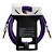 Cabo Seizi Cable Energy P10 x P10 Black Purple 6m para Guitarra Violão Contrabaixo Ukulele 10361000 - Imagem 2