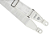 Correia Seizi Air Strap Lock White com Trava Integrada e Ajuste de 109cm a 142cm 10361210 - Imagem 2