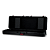 Case para Teclado Gator GTSA Key 88D Moldado 7/8" Extra com Rodinhas para Teclados de 88 Teclas com Estrutura Moldada Ultra Resistente Interior Acolchoado Alças Ergonômicas Travas Reforçadas e Rodas para Transporte - Imagem 2