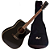 Violão Eletroacústico Cort Standard AD 880CE Black com Tampo Spruce Fundo e Laterais Mahogany Cutaway Veneziano Equalizador Cort CE304T 3 Bandas e Bag - Imagem 1