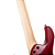 Guitarra Cort G100 HH Open Pore Black Cherry com Corpo Paulownia Braço Hard Maple Bolt-On Escala Hard Maple Captadores Cort Powersound HH Humbuckers Ponte Hard Tail 22 Trastes Medium - Imagem 2