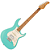 Guitarra Cort G200SE Seafoam Green com Corpo Poplar Braço Roasted Maple Bolt-On Escala Roasted Maple Captadores Cort Powersound HSS Ponte 6-Point Vintage-Style Tremolo 22 Trastes - Imagem 1