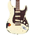 Guitarra Vintage Icon V6MRVW STR Destressed White On Sunburst com Corpo Sólido Braço Hard Rock Maple Escala Rosewood 22 Trastes 3 Captadores Wilkinson WVS Alnico V Ponte Vibrato Wilkinson - Imagem 2