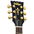 Guitarra Vintage Reissued V100 PBB LP Gold Hard Gloss Black com Corpo Mahogany Top Maple Carved Braço Mahogany Set Neck Escala Rosewood 2 Captadores Humbucker Wilkinson Ponte Tune-O-Matic - Imagem 3
