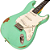 Guitarra Vintage V6 Icon Distressed Ventura Green com Corpo Poplar Braço Maple Escala Rosewood 22 Trastes 3 Captadores Single Coil Wilkinson WVS Ponte Vibrato Wilkinson - Imagem 4