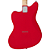 Guitarra Vintage V50 Coaster Series Gloss Red com Corpo Basswood Braço Maple Escala Rosewood 22 Trastes 2 Humbuckers Entwistle Ponte Hardtail - Imagem 4