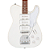 Guitarra Vintage Revo Series Trio Arctic White com Corpo Okoume Braço Maple Escala Jatobá 22 Trastes 3 Captadores P90 Entwistle Ponte Roller Vibrato Offset - Imagem 2