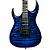 Guitarra Waldman Canhota WIG170QXL BLB Blue Burst com Corpo Basswood Braço Maple Escala Rosewood 24 Trastes Captadores HSH Ponte Tremolo Vintage - Imagem 2