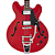 Guitarra Vintage VSA500B Reissued Bigsby Cherry Red com Corpo Maple Braço Mogno Escala Rosewood 22 Trastes 2 Humbuckers Wilkinson Ponte TOM com Bigsby - Imagem 4