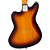 Guitarra Vintage V65 Reissued Hardtail Tobacco Sunburst com Corpo Alder Braço Maple Escala Rosewood 22 Trastes 2 Captadores Soapbar Wilkinson Ponte Hardtail - Imagem 4