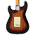 Guitarra Vintage V60 Coaster Series 3-Tone Sunburst com Corpo Paulownia Braço Maple Escala Rosewood 22 Trastes 3 Captadores Single Coil Entwistle Ponte Vibrato - Imagem 4