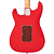 Guitarra Vintage V60 Coaster Series Gloss Red com Corpo Paulownia Braço Maple Escala Rosewood 22 Trastes 3 Captadores Single Coil Entwistle Ponte Vibrato - Imagem 3