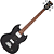 Contrabaixo Vintage VS4 Reissued Boulevard Black com Corpo Mogno Braço Mogno Set Escala Rosewood 20 Trastes 2 Captadores Double Coil Wilkinson Ponte Fixed - Imagem 1
