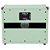 Gabinete Vintage 10" Mint Green 1x10 Extension Cabinet com 1 Speaker 10" Corner Protectors Metalicos Pés de Borracha - Imagem 4