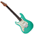 Guitarra Schecter Nick Johnston Traditional HSS LH Atomic Green Canhota com Corpo Alder Braço Roasted Maple Escala Ebony 22 Trastes X-Jumbo Captadores HSS Ponte Tremolo 1543 - Imagem 1