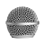 Grade de Reposição Shure RK143G Original para SM58 Metal Ball-Type Grille Prata com Suporte Interno - Imagem 1