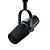 Microfone Shure MV7i Smart Dinâmico USB/XLR com Interface 2 Canais Preto Entrada Combo XLR/¼" Phantom DSP e Touch Panel - Imagem 1