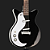 Guitarra Danelectro 59 M NOS+ Canhoto Black com Captadores Lipstick NOS+ Single-Coil e Ponte Wraparound Ajustável - Imagem 2