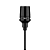 Microfone Shure CVL Lapela Condensador Cardioide Miniatura Preto com Presilha TA4F TQG Windscreen e Conector para Bodypack Shure - Imagem 1