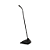 Microfone Shure MX418D/S Gooseneck Microflex 18" Cardioide com Base de Mesa Desktop Pré-amplificador Embudo Flange de Travamento Shock Mount A400SM e Windscreen de Espuma - Imagem 1