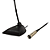 Microfone Shure MX418D/C Gooseneck Microflex 18" Cardioide com Base de Mesa Desktop Pré-amplificador Embudo Flange de Travamento Shock Mount A400SM e Windscreen de Espuma - Imagem 2
