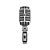 Microfone Shure 55SH Series II Unidyne Vocal Dinâmico Cardioide Clássico Cromado com Shock Mount Integrado Suporte Giratório e Construção Metálica Robusta - Imagem 4