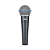 Microfone Shure Beta 58A Vocal Dinâmico Supercardioide com Mount Integrado XLR Shock-Mount Pneumático Neodímio Grade Metálica Resistente - Imagem 1