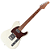 Guitarra Benson Hardy HD 905 OWT TT Olympic White TT com Corpo Alder Braço Roasted Maple Parafusado Escala Roasted Maple 22 Trastes Captadores Wilkinson Humbucker e Bag - Imagem 4