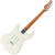 Guitarra Benson Hardy HD 901 OWT MGPG Olympic White com Captadores Wilkinson Alnico 5 Single-Coil Ponte Wilkinson Tremolo 2 Pivôs Pickguard Mint Green e Bag - Imagem 5