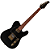 Guitarra Benson Hardy HD 905 BK BK MH Gold com Corpo Alder Braço Roasted Maple Parafusado Escala Roasted Maple 22 Trastes Captadores Wilkinson Humbucker e Bag - Imagem 4