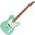 Guitarra Benson Hardy HD 904 SFG MGPG Surf Green com Corpo Alder Braço Roasted Maple Parafusado Escala Roasted Maple 22 Trastes 3 Captadores Single Coil Wilkinson Alnico e Bag - Imagem 4
