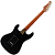 Guitarra Benson Hardy HD 901 BK Gold Black com Captadores Wilkinson Alnico 5 Single-Coil Ponte Wilkinson Tremolo 2 Pivôs Pickguard Black Hardware Gold e Bag - Imagem 5
