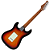 Guitarra Benson Hardy HD 901 3TS MG 3 Tone Sunburst com Captadores Wilkinson Alnico 5 Single-Coil Ponte Wilkinson Tremolo 2 Pivôs Pickguard Mint Green e Bag - Imagem 5