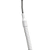 Microfone Shure MX202W-A/N Hanging Ceiling Condensador Branco com Cabo 9m Pré-amplificador em Linha Adaptador de Montagem e Sem Cápsula - Imagem 4